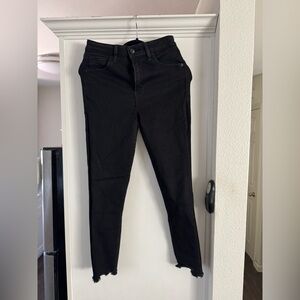 High rise skinny jean